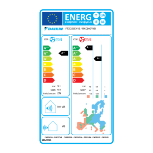 Daikin Sensira FTXC50E/RXC50E klimatska naprava - slika 4