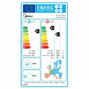 Klimatska naprava Midea kasetna 3.5 kW - Image 3