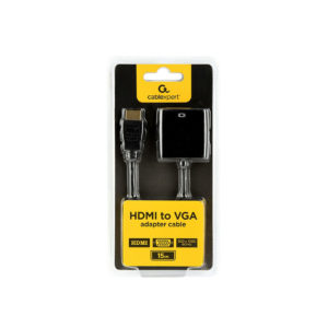 Adapter HDMI na VGA, črn - Image 2