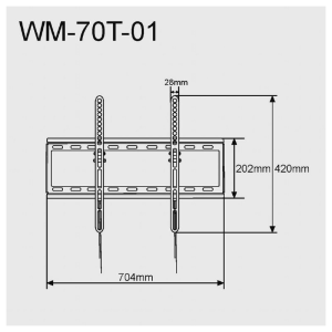 Nosilec za LCD TV WM-70T-01 32"-70" - Image 2
