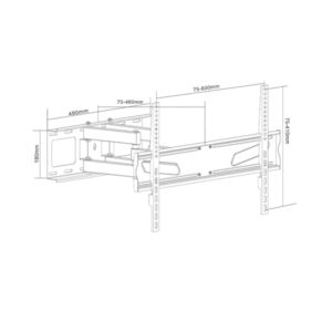 Nosilec za LCD TV Maclean MC-723 B 37''-70'' - slika 4