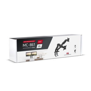 Nosilec za dva monitorja Maclean MC-861 13" do 27" - slika 6