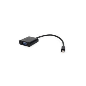 Adapter Mini DisplayPort na VGA, črn, blister - slika 2