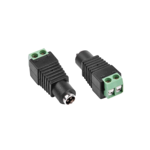 Konektor DC ženski 2.1 X 5.5 z vijaki - slika 1