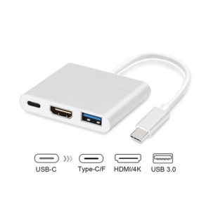Adapter USB-C 3.0 na HDMI / USB / USB-C MCTV-840 - odprta embalaža - slika 2