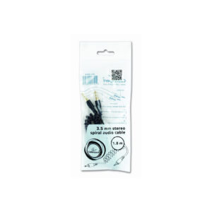 Spiralni avdio kabel 3.5mm 1.8m - Image 4