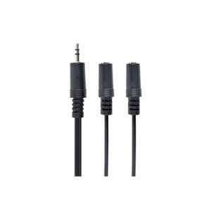 Avdio kabel 1x 3.5mm M - 2x 3.5mm Ž 5m