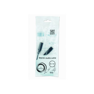 Avdio kabel 1x 3.5mm M - 2x 3.5mm Ž 10cm - Image 3