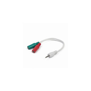 3,5mm jack adapter na slušalke+mikrofon Ž - Image 1