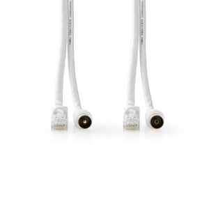 Kombiniran RF kabel + UTP CAT 6 kabel 5m - odprta embalaža - Image 2