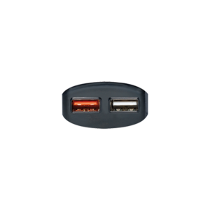 Polnilec MaxTrack 1x USB 1x QC 3.0 MQ1 črn - slika 2