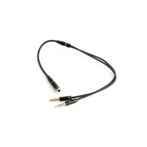 Avdio kabel slušalke + mikrofon M - 2x 3,5mm - Image 2
