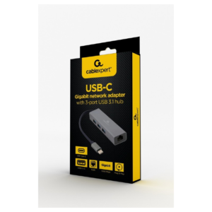 Adapter USB-C na LAN + USB 3.1 - slika 2