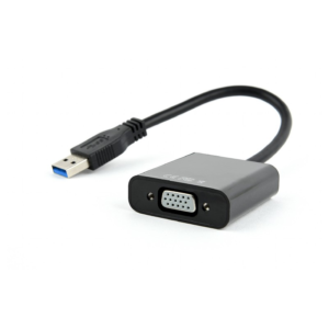 Adapter USB 3.0 na VGA, črn, blister - Image 1