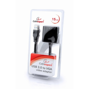 Adapter USB 3.0 na VGA, črn, blister - Image 2