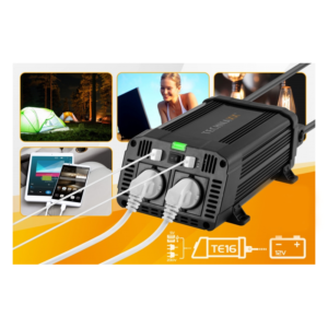Pretvornik 12 V na 230 V 1200 W Technaxx TE16 - Image 6