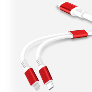Kabel USB-C na USB-C in 8-pin XO NB136 - slika 3