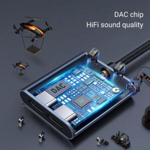 Adapter USB-C na 2xUSB-C Mcdodo siv - Image 7