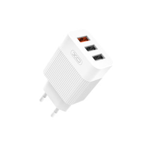 Polnilec ta telefon XO L72 QC 18W 3xUSB bel - Image 1