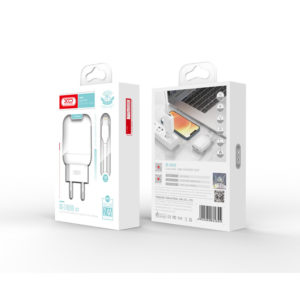 Polnilec za telefon XO L78 2xUSB 2,4A + kabel USB-C - Image 2