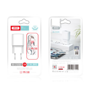 Polnilec za telefon XO L73 1xUSB 2,4A + microUSB kabel - Image 2