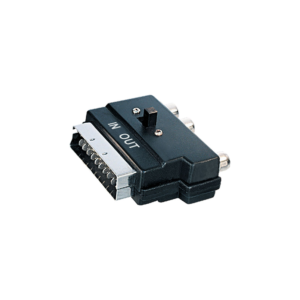 Adapter SCART / 3x RCA s stikalom - Image 1