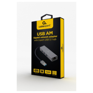 Adapter USB-A na LAN + USB 3.1 - slika 2
