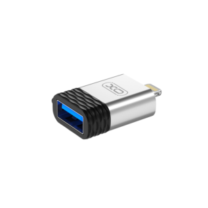 Adapter USB na Lightning 8-pin XO NB186 OTG srebrn - Image 2