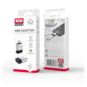 Adapter USB na Lightning 8-pin XO NB186 OTG srebrn - Image 4