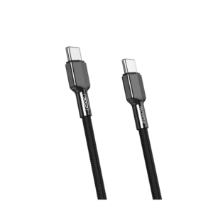 Kabel USB-C na USB-C XO NB183B 1m 60W črn - Image 1