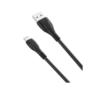 Kabel USB na Lightning 8-pin XO NB185 1m 6A črn - slika 2