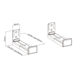 Nosilec za Soundbar MyWall HZ 30 L - Image 5