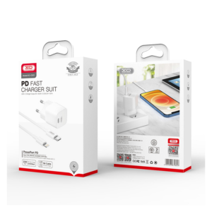 Polnilec za telefon XO CE01B PD 20W 1xUSB-C + Lightning 8-pin kabel - Image 2