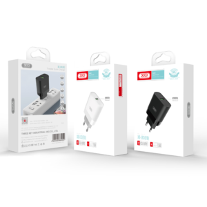Polnilec za telefon XO L63 QC 1xUSB bel - slika 2