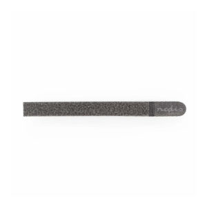 Kabelske vezice velcro 250mm, črne, 10 kosov - Image 1