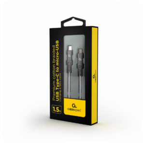Kabel USB-C na microUSB 1,5m - slika 2
