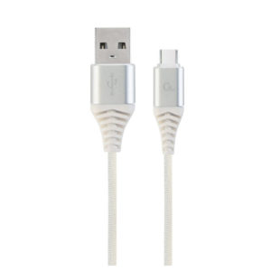 Kabel USB-A na USB-C 2m Premium bel - Image 1