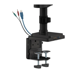 Nosilec za tri monitorje ErgoOffice ER-408B 17" do 32" - slika 6