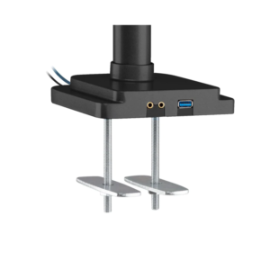 Nosilec za tri monitorje ErgoOffice ER-408B 17" do 32" - slika 7
