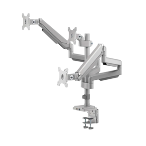 Nosilec za tri monitorje ErgoOffice ER-408G 17" do 32" - slika 3