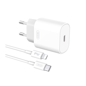 Polnilec za telefon XO L91 PD 25W + 8-pin Lightning kabel - Image 1