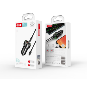 Polnilec za avto XO TZ11 PD,QC 20W + kabel USB-C na Lightning - Image 3