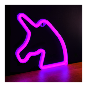 Neon LED luč - samorog - Image 2