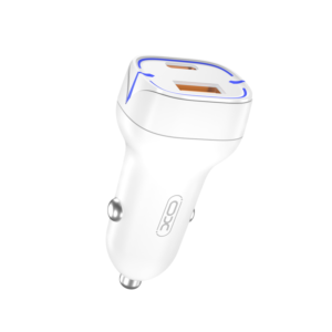 Polnilec za avto XO CC37 PD, QC3.0 1xUSB, 1xUSB-C - slika 1