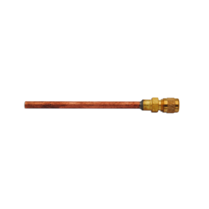 Spojka 1/4" ženska + cev Cu 10 cm - Image 2