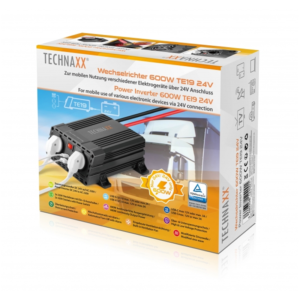 Pretvornik 24 V na 230 V 600 W Technaxx TE19 - Image 8