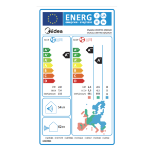 Klimatska naprava Midea Xtreme Save 2.5 kW - Image 4