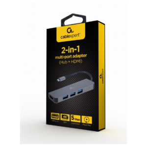 Adapter USB-C 2-v-1 3xUSB, HDMI - Image 3