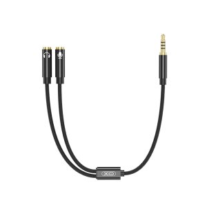 2v1 avdio adapter XO NB-R197 3,5 mm jack M- 2x 3,5 mm jack Ž 0.23m - Image 2