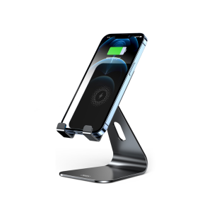 Nosilec za telefon z brezžičnim polnjenjem XO TK20 15W črn - Image 1